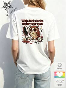Women T-Shirts - 白色 - 查看 4