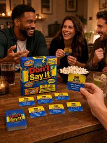 Don'T Say It Party Card Game - Classic Taboo Word Guessing Game, Suitable For Adults And Families, 50 Modern Cards, Humorous Social Interaction And Icebreaker Game, Applicable For Holiday Gatherings And Travel - Multicolor - View 9