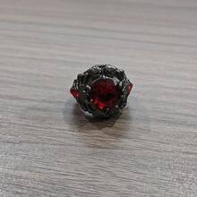Unique Fashion Creative Scorpion Design Ring - Copper Inlaid With Large Red Zirconia, Suitable For Both Men And Women, Punk Ring - Multicolor - View 7