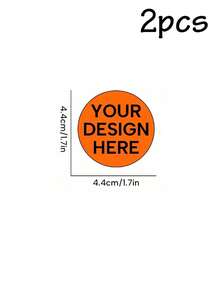 1/5/10/50/100/500pcs Custom Design Button Badge Brooch, Customizable Text/Logo/Photo (Size: 25mm/32mm/38mm/44mm/50mm/58mm/65mm/75mm), Personalized Gift, Lapel Pin - Picture Style - View 17