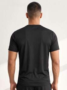 Driftmere Mens 2 Pack Summer T Shirts, Short Sleeve Crew Neck Pullover Tees, Casual Sports Gym Workout Breathable Daily Activewear Tops Running - Multicolor - View 2