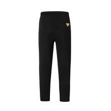 PUMA X PRONOUNCE Unisex Geometric Print Drawstring Cropped Knit Pants Black - Black - View 3