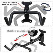 Accessoires pour supports de rangement pour vélos - Noir - Voir 4