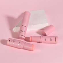 1pc Korean Anti-Wrinkle Elastic Multi-Effect Repair Stick - Long-Lasting Hydration, Suitable For Dry Skin; Oil Control And Conditioning Effect, Matte Finish; Friction-Resistant, Fresh And Non-Greasy; Oil-Free Formula, Moisturizing Without Drying; Waterproof And Sweat-Resistant, Gentle Nourishment For Skin, Fading Fine Lines Around Eyes - Pink - View 10