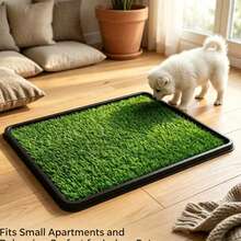 Artificial Grass Dog Pee Pad, Indoor/Outdoor Universal Dog Pee Mat, Simulated Grass Dog Pee Pad - View 6