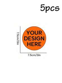 1/5/10/50/100/500pcs, Custom Your Design Button Badge Brooch, Custom Text/Logo/Photo Button Badge Brooch, (Size: 25mm/32mm/38mm/44mm/50mm/58mm/65mm/75mm) - Style 2 - View 47