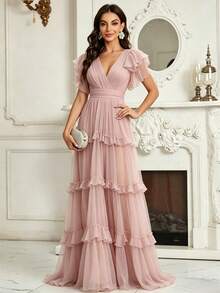 Women Formal & Evening Dresses - Pink - View 1
