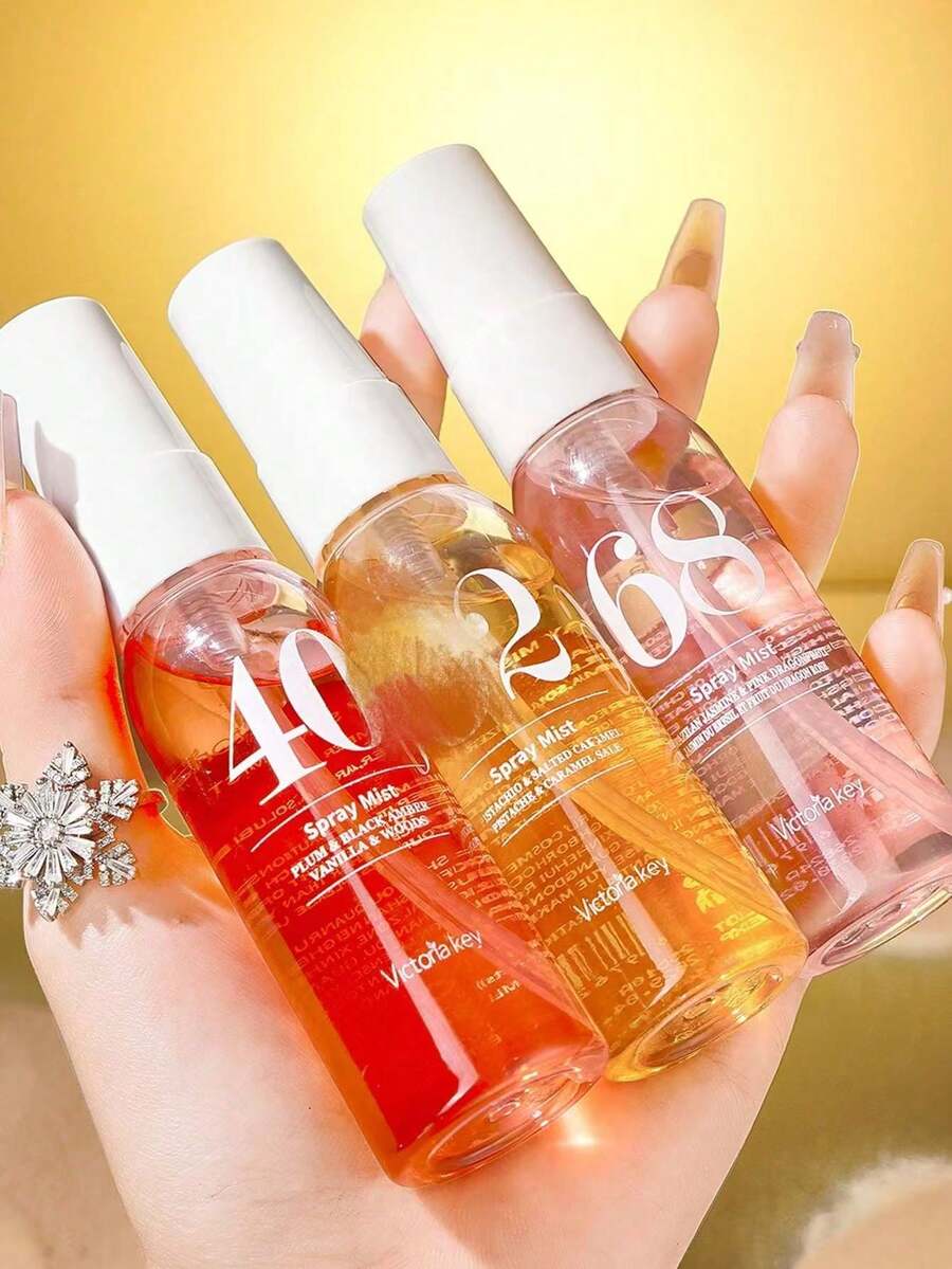 3PCS/1PC 45ml Brazil Digital Series Fragrance Spray, Includes 3 Different Scents. Outdoor Air Freshener. Natural Fresh Fragrance With Long-Lasting Scent, Perfect Gift Choice For Office Colleagues, Family, Friends And Relatives. Suitable As Christmas Gift, Valentine's Day Gift And Ramadan Gift In Middle East Region. Summer Fragrance, Home Gift, Back To School Supplies, Air Freshening Products, Excellent Gift! Relaxing Gift! - 40ml - View 1