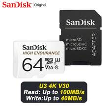 Kartu Micro SD SanDisk, Kartu Memori U3 4K V30, Cocok untuk Kamera Dasbor/Peralatan Pengawasan - View 13
