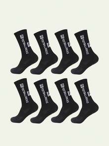 1/3/4/10 Pairs FS Pattern Football Socks, Shock-Absorbing Comfortable Durable Sports Socks, Suitable For Outdoor Fitness Basketball - Multicolor - View 12