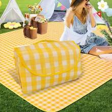 [Thickened Waterproof Foldable Mat]Outdoor Camping Spring Outing Picnic Mat Moisture-Proof Mat Portable Picnic Cloth - Multicolor - View 8