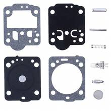 Carburetor Repair Carb Kit For  235 236 240 435 Jonsered CS2234 CS2238 - Black - View 1