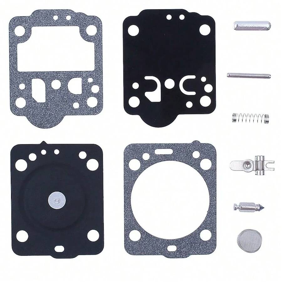 Carburetor Repair Carb Kit For  235 236 240 435 Jonsered CS2234 CS2238 - Black - View 1