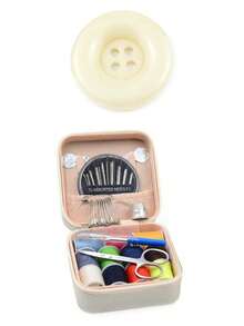 Mini Travel Sewing Kit, Sewing Bag, Beginner Small Sewing Tool Kit With Zipper Storage Box, Also As Jewelry Storage, DIY Handmade Sewing, Minimalist Ins Jewelry Storage Box, Travel, Creative Mini, Portable, Suitable For Travel And Home Use, Can Store Sewing Tools, Jewelry, Hair Clips, Earrings, Necklaces, Rings And Other Accessories, Suitable For Men And Women, Handmade Enthusiasts, Teachers, Students, Office Workers, Perfect Gift For Birthday, Party, Back To School, Graduation, Labor Day - Multicolor - View 13