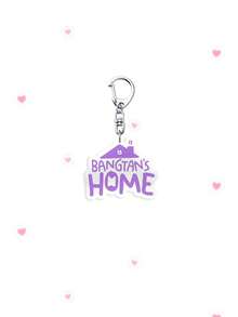 1/6pcs Cartoon Comeback Themed Keychain/Friendship Arirang Album Keychain Includes Character Shaped Pendant Fun Accessory And Fan Gift Suitable For Party Favors ARMY Bag Charm Decoration - Multicolor - View 13