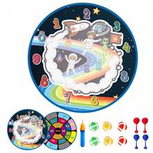 Set 2-in-1 Alas Lukis Air dan Papan Dart, Alas Gambar yang Dapat Digunakan Kembali dengan Papan Dart Bola Lengket, Mainan Edukasi untuk Kembali ke Sekolah, Hadiah Pesta - MultiWarna - View 10