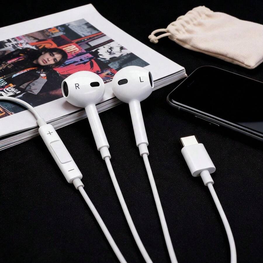 Sports Headphones - White - View 1