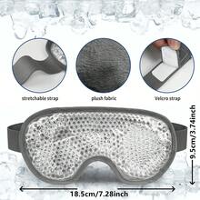 1/2 buah Masker Mata Pendingin Gel, Kompres Dingin yang Dapat Digunakan Kembali, Masker Mata untuk Istirahat, Perjalanan, dan Tidur, Masker Mata Kompres Es untuk Meredakan Kelelahan Mata - Beraneka warna - View 3