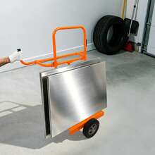 YUNRUX Plate Trolley, Transport Trolley For Large Plates, High-Performance Plate Trolley Orange 300kg - A - View 9