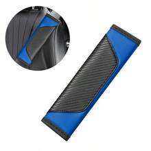 PU Leather Car Seat Belt Cover With Quilted Design, Enhance Safety And Comfort - A - View 19