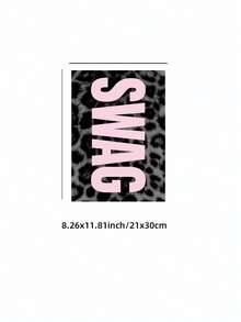 1/3pcs Frameless Leopard Print Y2K Retro Poster, Skateboard Urban Style Wall Decor, Suitable For Bedroom, Dorm, Party, Back To School Personalized Retro Gift - Multi-color - View 13