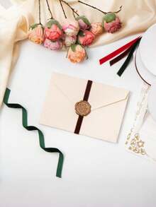 Single-Sided Non-Stretch Colorful Velvet Ribbon, Bow DIY Clothing Christmas Decoration Ribbon, Gift Box Packaging Decoration Ribbon, Clothing Accessories, Suitable For Wedding Decoration, Birthday Holiday, Rose DIY Handmade Ribbon - B - View 4