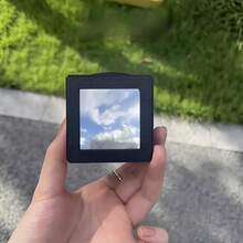 1pc Outdoor Waist-Level Viewfinder, DIY Mini Camera, Hasselblad Photography Style, Creative Low-Angle Shooting Tool, Handheld Waist-Level Viewfinder With High-Definition Fresnel Lens, Lightweight 3D Printed Frame, Bringing Unique Perspective And Stable Composition, Secret, Camera, Funny - Multicolor - View 4