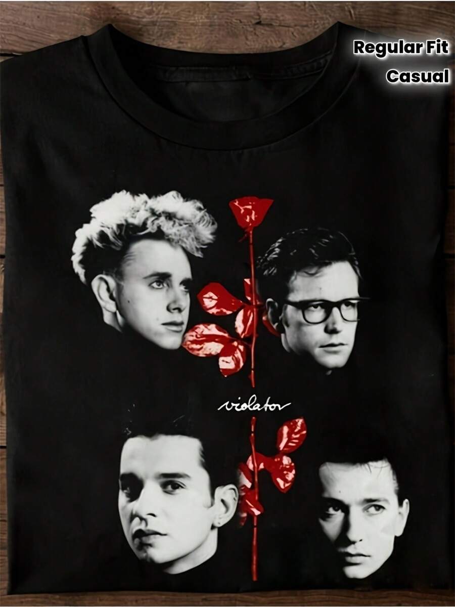 Men T-Shirts - Black - View 1