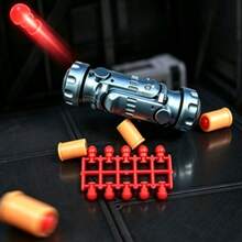 Simulation Agent Golden Finger Toy Gun Mini Finger Gun Alloy One-Click Shell Ejection Soft Bullet Gun Shock Bomb Toy Fun Interesting Gift For Classmates Friends Family Birthday - Perfect Gift - Multicolor - View 12