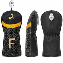 1pc Golf Club Cover,Fashionable Golf Head Cover, Golf Fairway Wood Head Cover - Golf Headcovers For Woods, Suitable For The Most Brands - Multicolor - View 8