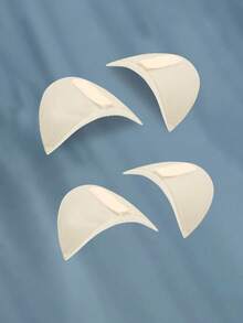 Soft Breathable Foam Shoulder Pads, Non-Slip Detachable, Suitable For Dresses, Jackets, Shirts, Suits And T-Shirts, Unisex, Helps Correct Uneven Shoulder Height - Multicolor - View 9