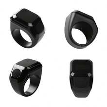 Smart Ring OLED Digital Display Bluetooth Counting Ring Time Vibration Reminder Wearable Portable Finger Counter - View 2