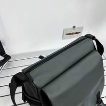 1pc Large Capacity New Unisex Crossbody Bag, Multi-Functional Shoulder Bag, College Student Campus Commute Backpack, Multi-Pocket Design, Daily Travel Messenger Bag, Summer Outdoor Storage Travel Bag, Back To School Essential Item; Holiday Gift Choice - Multicolor - View 7