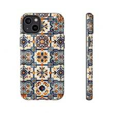 Portuguese Vintage Ceramic Mosaic Pattern Tile Durable Protective Case| IPhonePRO Max Plus 16 15 14 13| Pixel 9 8 7| Galaxy S 25 24 23 22 Ultra - 白色 - 查看 5