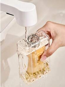 Convenient Soap Foamer - Transparent Soap Storage Box, No Hand Scrubbing Needed, Automatic Spring Bracket + Drainage Function, Suitable For Underwear, Clothing, Shoes, Socks, Pants, Towels, Bed Sheets, Home Cleaning Scenarios, Travel Essentials, Household Items, School, Soap Holder - Multicolor - View 12