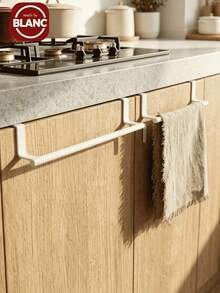 Cabinet Door Hanging Towel Bar No-Drill Towel Rack Rust-Proof Towel Holder Space-Saving Storage Rack Kitchen Bathroom Essentials Home Decor Storage Home Necessities Kitchen Accessories Kitchen Decoration - Multicolor - View 2