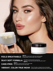 Laura Mercier Secret Brightening 色彩校正眼下定妝粉 #Translucent (Pale White) 4g/0.14 Oz | 遮蓋瑕疵 | 定妝並延長遮瑕力 - Eye Setting Powder - 4g - 查看 4