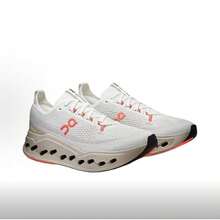 On Running Women Running Shoes - 象牙色/鮭魚色 - 查看 3