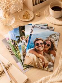 Custom Photo Booth Printing, Personalized Photo Printing, Upload Custom Photos To Photo Paper, Custom Photo Strips, Personalized Photo Booth Photo Strips, Film Strips, Custom Photo Booth Printing, Personalized Photo Booth Printing, Wedding Photo Booth Cards, Photo Booth Photo Strip Frames, Small Wedding Announcement Cards, Valentine's Day And Anniversary Gifts, Glossy - Multicolor - View 6