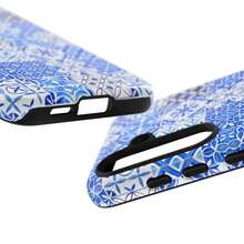 Funda de teléfono de cerámica: diseño azul de estilo portugués, funda protectora - Blanco - Ver 9