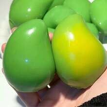 Handmade Crispy Mango Stress Ball Squeeze Toy, Color-Changing Mango Squeeze Stress Relief Ball, ASMR Sensory Decompression Toy - Multicolor - View 4