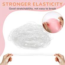 Rubber Bands For Balloon Arches, Large Rubber Bands For Balloon Garlands, Balloon Accessories, Highly Durable, Not Prone To Sticking Together, For Arch Frames And Garland Wall Decorations. Suitable For Decorations During Festivals And Celebrations. - One Size Fits All - View 5