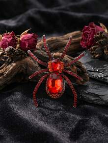 Halloween Rhinestone Spider Brooches - Insect Pins For Women Unisex Casual Party Accessories / Friends Gifts Badges Decoration - Spider - View 10