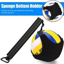Black Volleyball Jump Trainer, Adjustable Hanging Height Assist Device, Rotating Waist Belt, Pitching & Spiking Training Strap - A - View 5