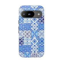 Funda de teléfono de cerámica: diseño azul de estilo portugués, funda protectora - Blanco - Ver 7