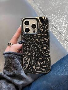 Casing Ponsel dengan Slogan Arab, Desain Garis Abstrak Full-Cover, Tekstur Matte Anti-Sidik Jari. Kompatibel dengan iPhone 17/16/15/14/13 Pro Max dan berbagai model, Perlindungan Anti-Benturan dan Tahan Aus Seluruh Bodi, Genggaman Nyaman, Cocok untuk Pengguna yang Menyukai Gaya Jalanan dan Ekspresi Pribadi, Menggabungkan Perlindungan Praktis dan Dampak Visual. Kompatibel dengan iPhone dan Galaxy. - MultiWarna - View 3