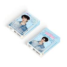 張凌赫全息小卡 55 張盒裝套組，高視覺感明星周邊，自印收藏版 Lomo 卡明信片 - 彩色 - 查看 4
