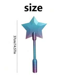 1pc 3D Printed Credit Card Magic Wand, Magical Fairy Payment Wand, Fun And Unique Creative Gift (Multiple Colors). Suitable For Bridal Shower, Home Decor, Graduation Gift, Birthday Party And Room Decoration. Halloween Decoration And Small Gift - View 6