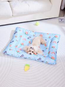 CAMEL CROWN Sound-Insulating Cooling Ice Pad, Non-Slip Carpet, Waterproof Sleeping Mat - Refreshing Watermelon - View 2