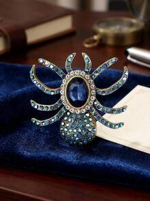 Halloween Rhinestone Spider Brooches - Insect Pins For Women Unisex Casual Party Accessories / Friends Gifts Badges Decoration - Spider - View 14